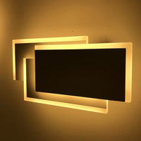 BM Belle White LED Wall Light 16W Warm White